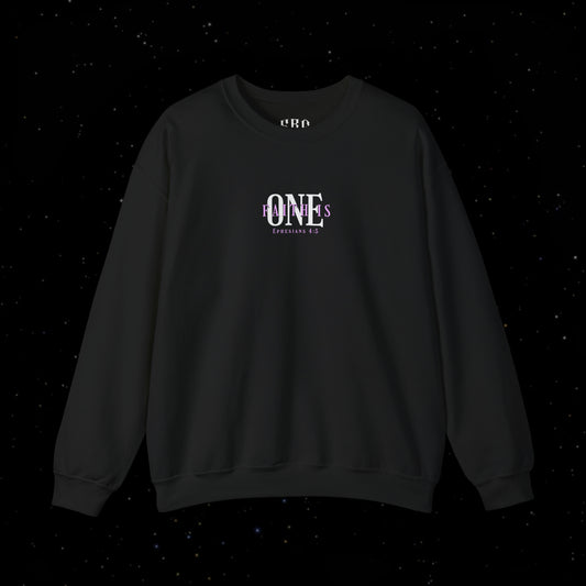 ONE FAITH™  Crewneck Sweatshirt (Black)