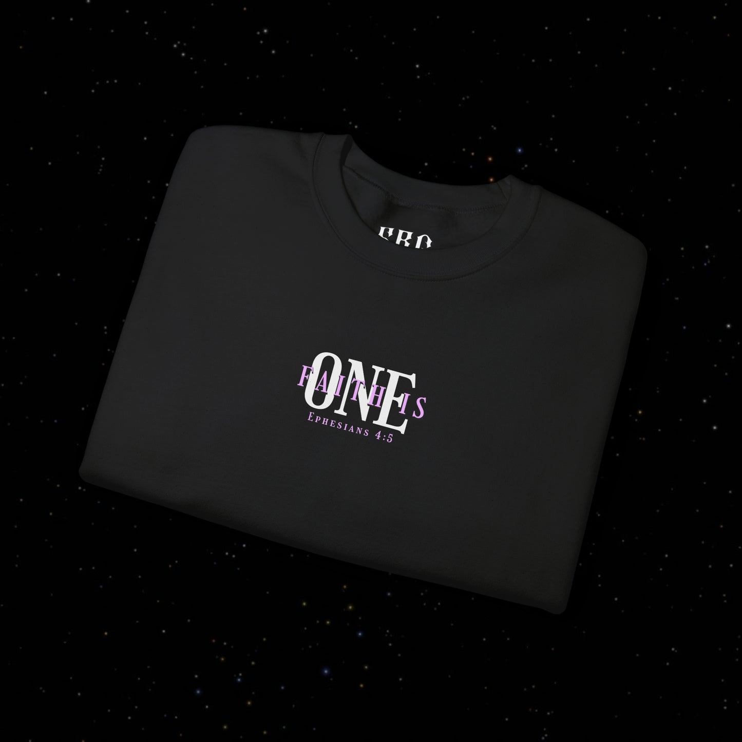 ONE FAITH™  Crewneck Sweatshirt (Black)